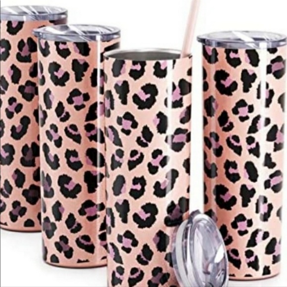 Private Label Other - NWT BLUSH PINK SKINNY TUMBLER. STAINLESS STEEL